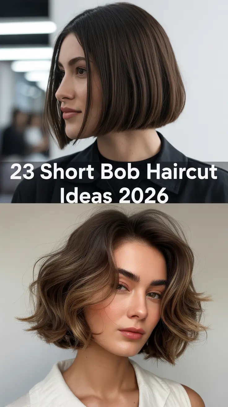 Short Bob Haircut Ideas 2026: Trendy, Layered & Timeless Looks for Women