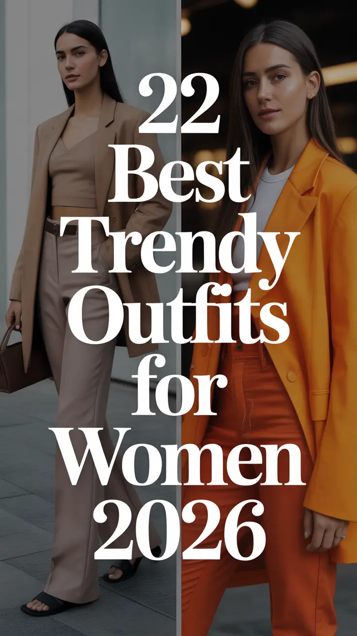 Best Trendy Outfits for Women 2026: Classy, Cute & Easy Style Ideas to Dress to Impress