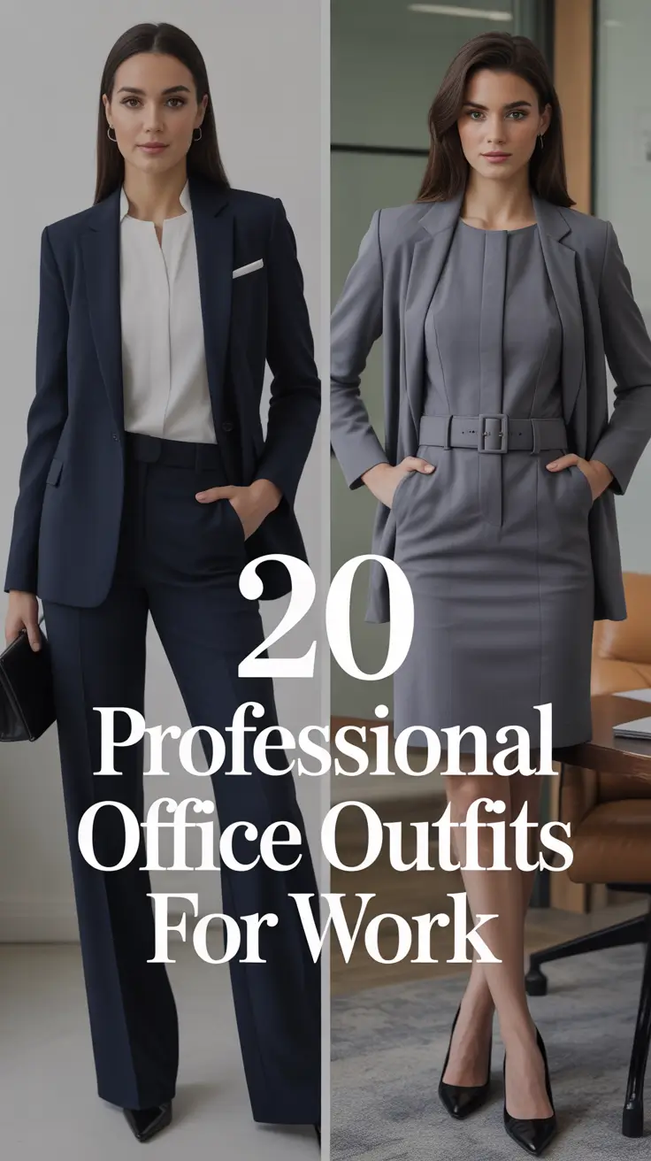Professional Office Outfits for Work 2026: Smart, Stylish & Effortlessly Classy Looks for Women