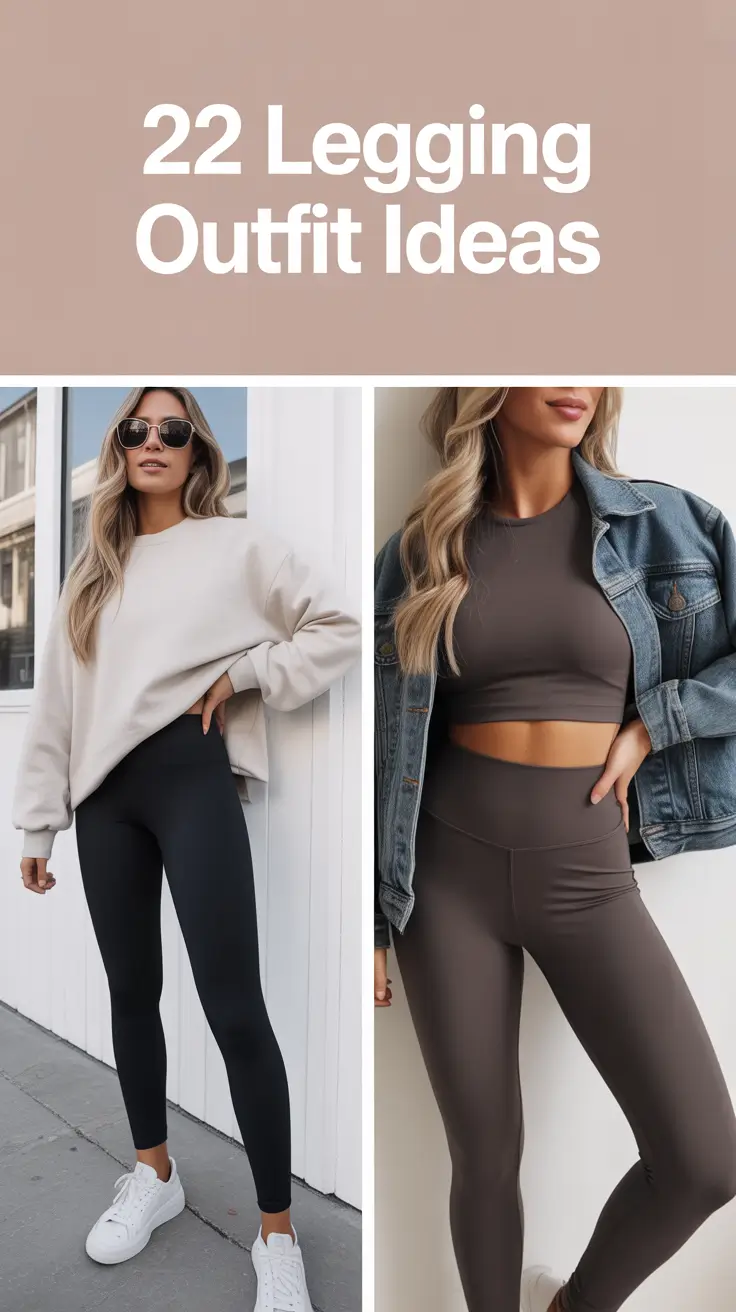 Legging Outfit Ideas 2026: Chic, Casual & Flared Looks to Try This Year