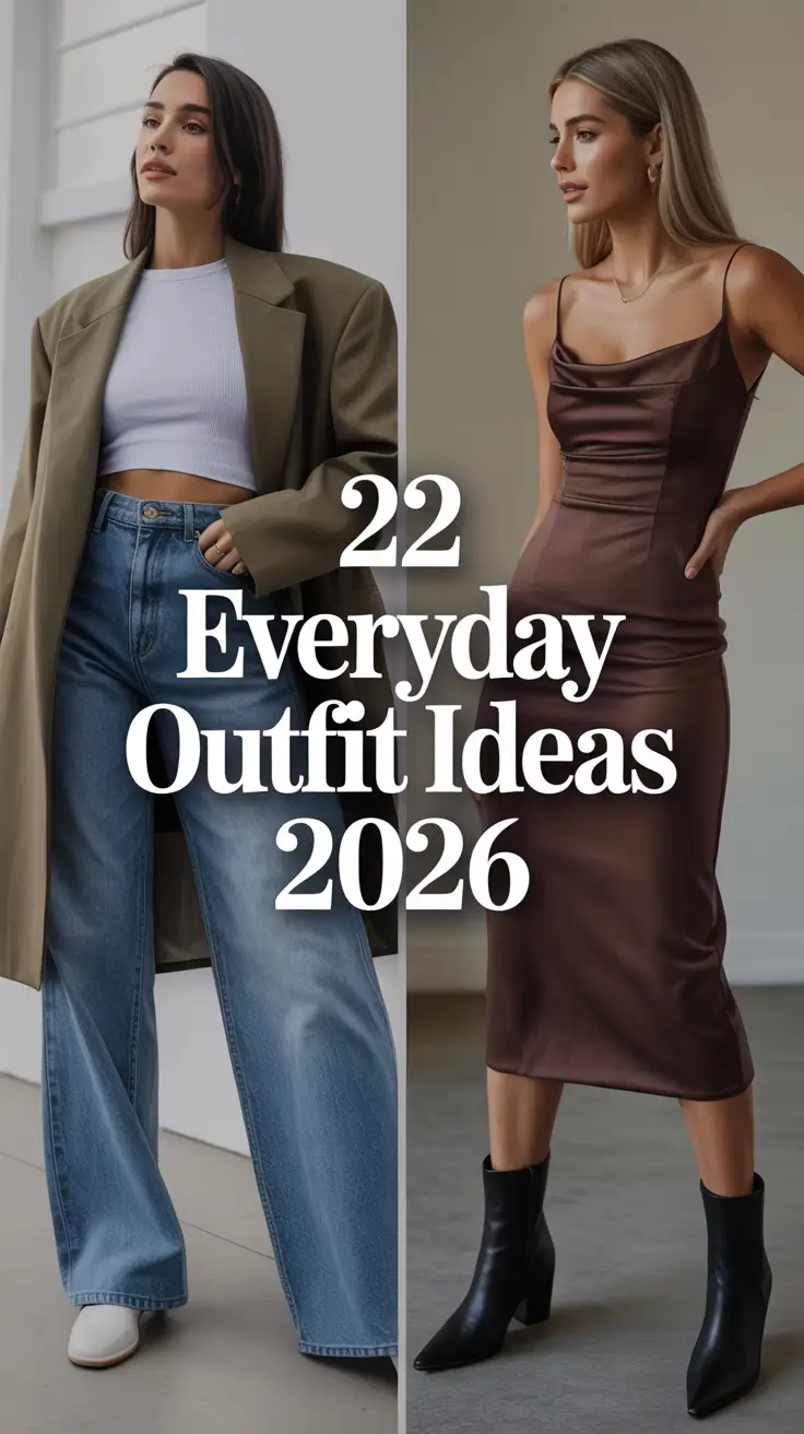 Everyday Outfit Ideas 2026: Cute, Classy & Effortlessly Chic Looks for Women