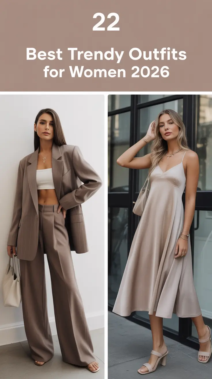 Best Trendy Outfits for Women 2026: Classy, Cute & Easy Style Ideas to Dress to Impress