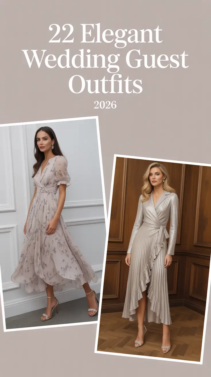 Elegant Wedding Guest Outfits 2026: Timeless Autumn Inspiration for Every Style