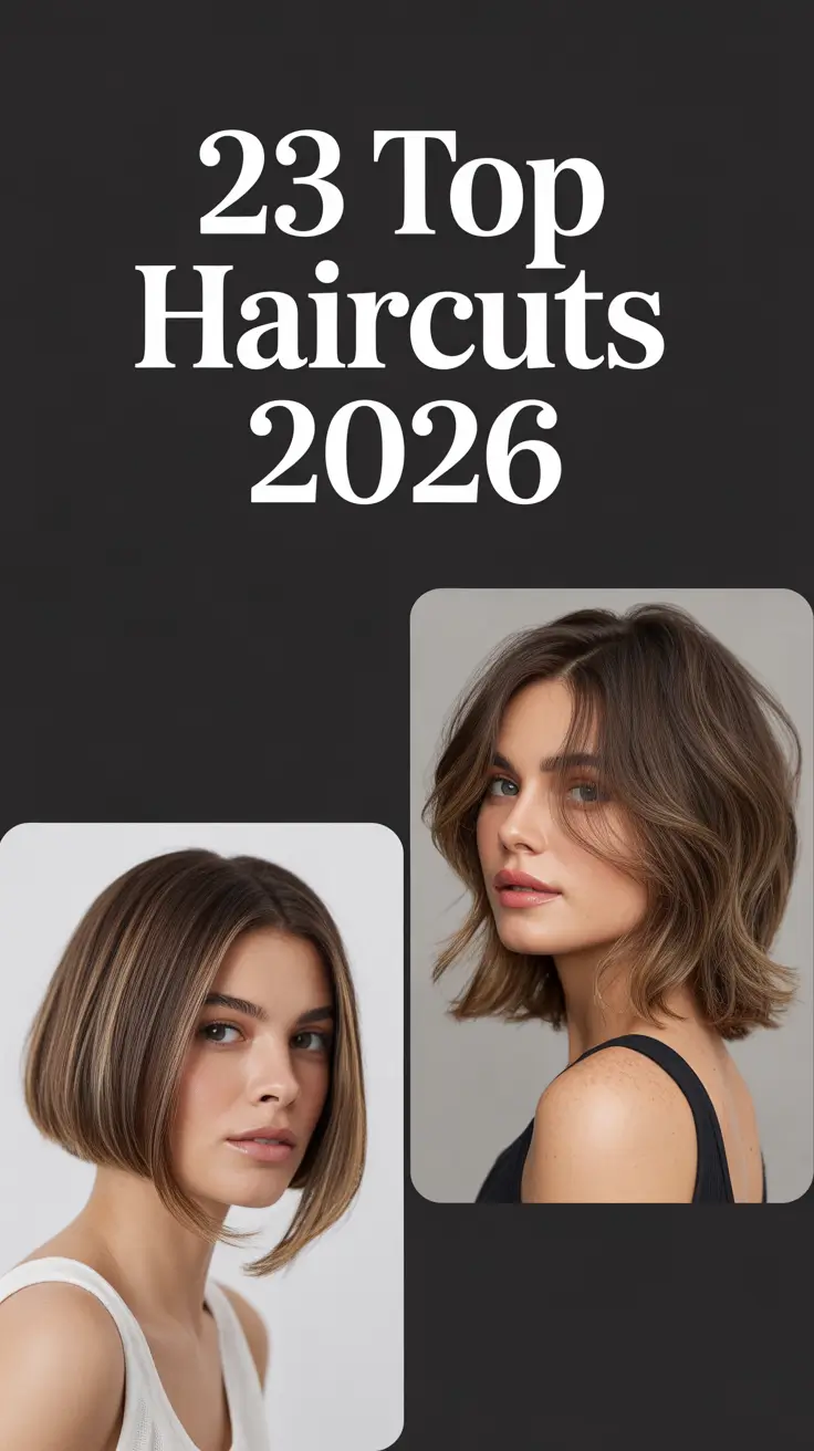 Top Haircuts 2026: The Most Stunning Butterfly, Bob & Layered Trends for Every Face Shape