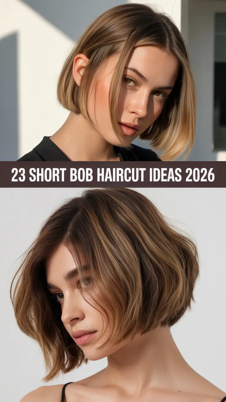 Short Bob Haircut Ideas 2026: Trendy, Layered & Timeless Looks for Women