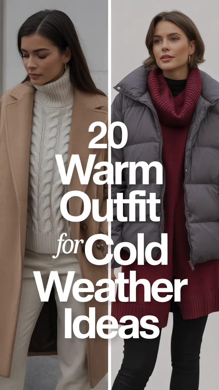 Warm Outfit for Cold Weather Ideas 2026: Cozy, Cute & Trendy Winter Inspo for Women