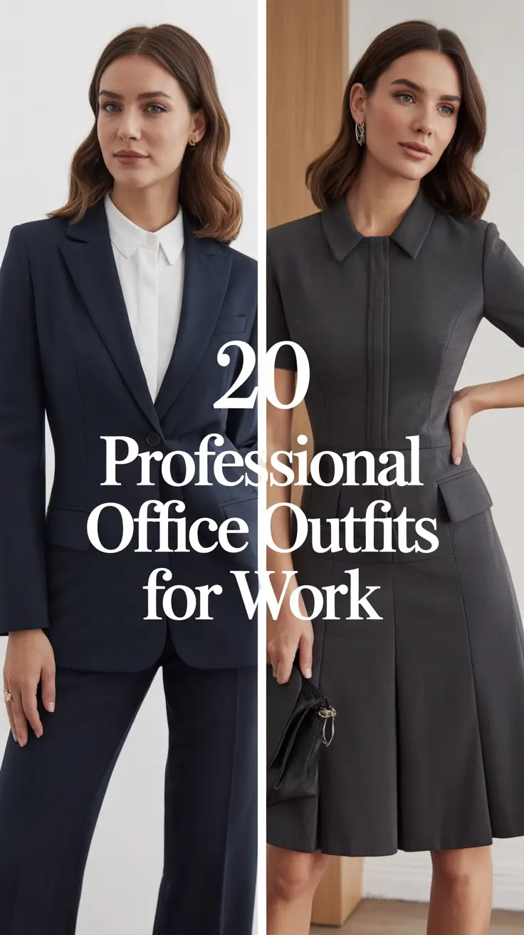 Professional Office Outfits for Work 2026: Smart, Stylish & Effortlessly Classy Looks for Women