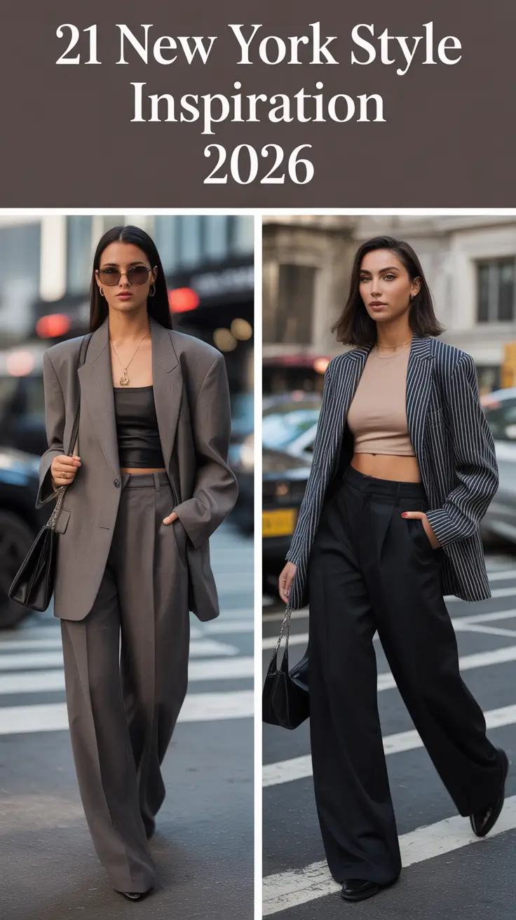 New York Style Inspiration 2026: Outfit Ideas for Every Season — From Rainy Autumn to Winter Street Style
