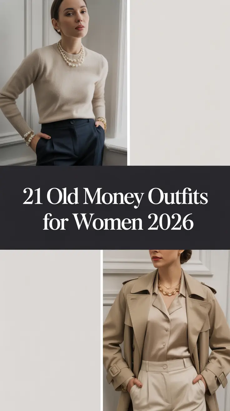 Old Money Outfits for Women 2026: Elegant Looks That Define Timeless Luxury