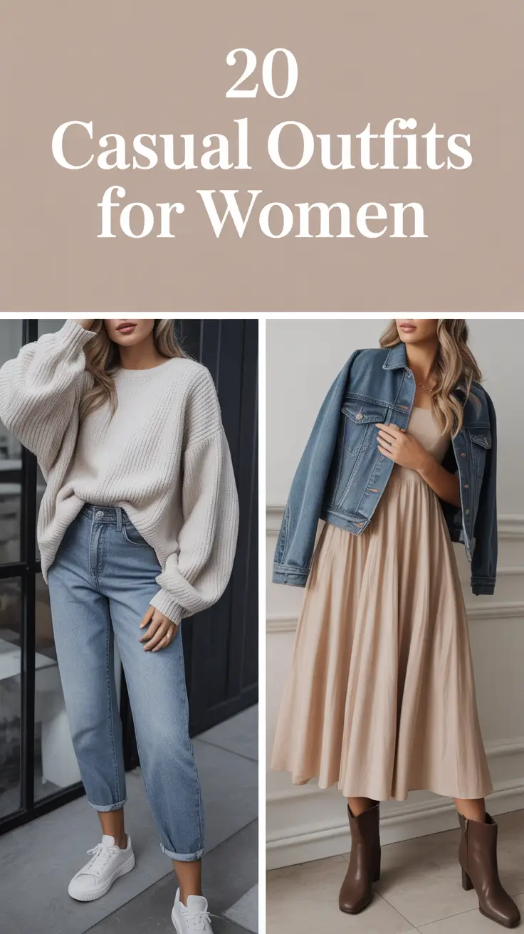 Casual Outfits for Women 2026: Elegant, Trendy & Business-Ready Looks for Every Season
