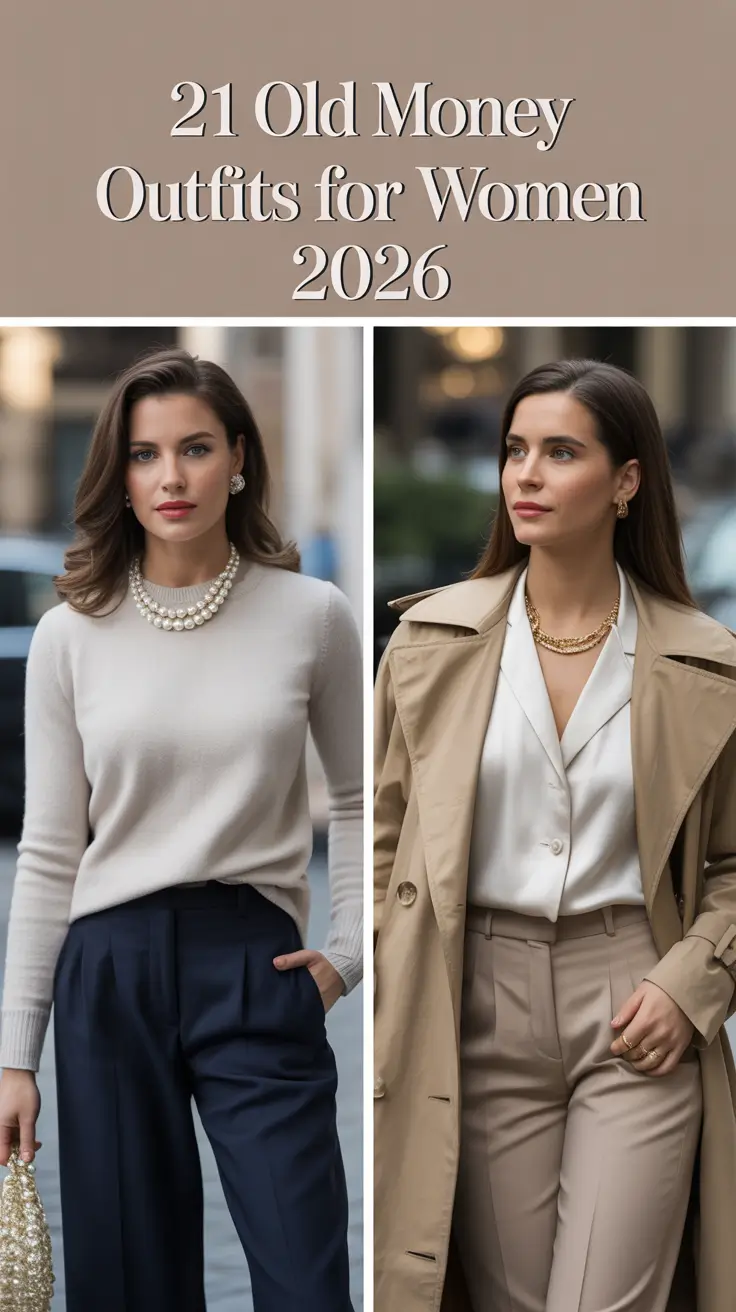 Old Money Outfits for Women 2026: Elegant Looks That Define Timeless Luxury
