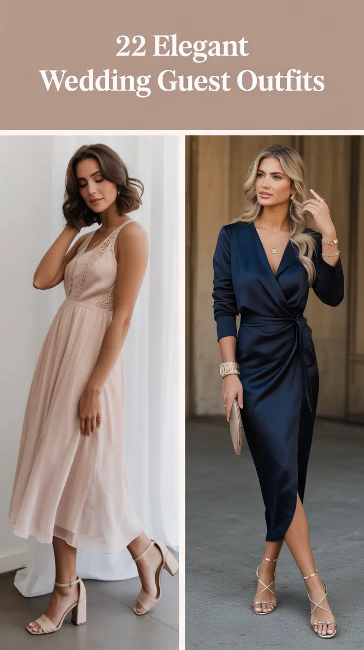 Elegant Wedding Guest Outfits 2026: Timeless Autumn Inspiration for Every Style