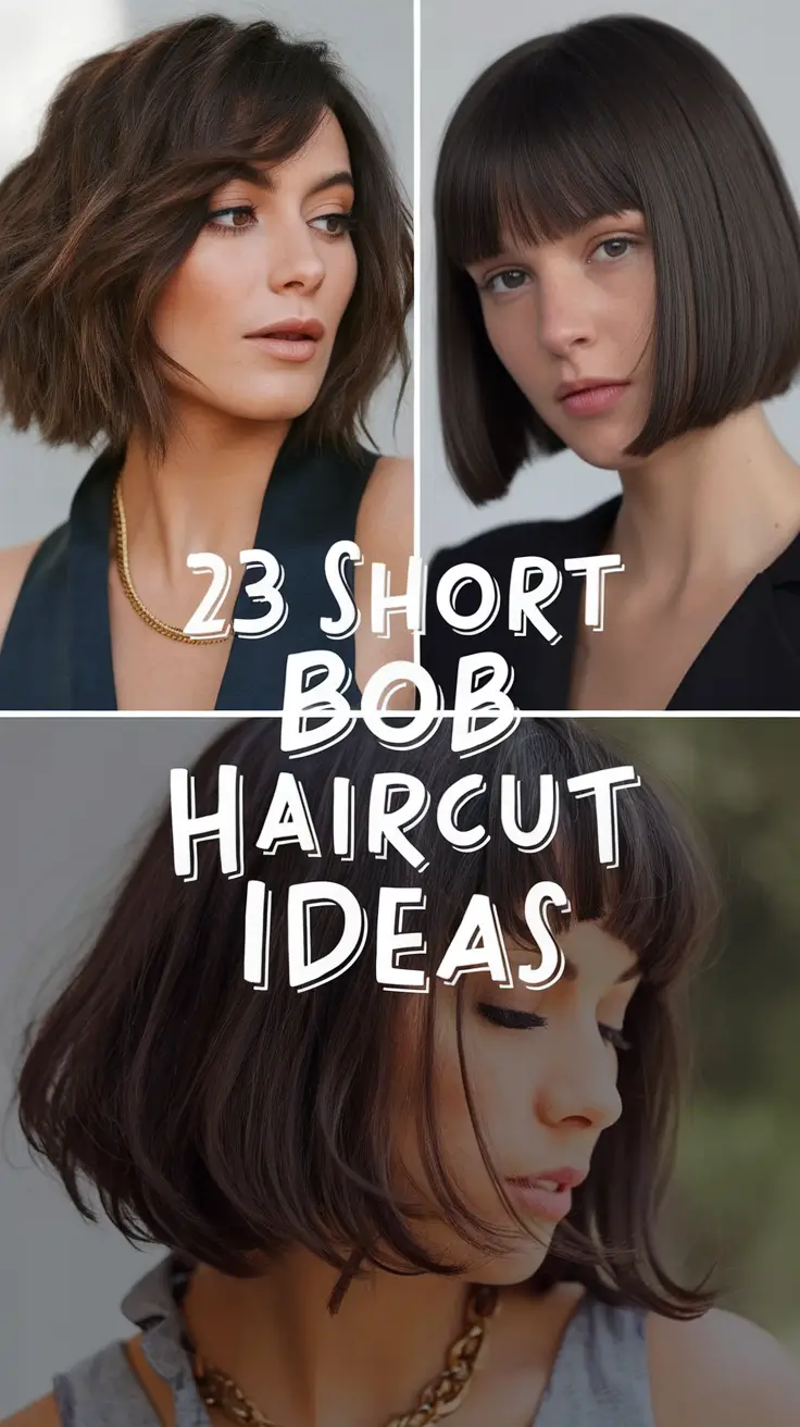 Short Bob Haircut Ideas 2026: Trendy, Layered & Timeless Looks for Women
