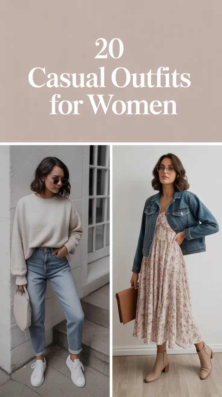 Casual Outfits for Women 2026: Elegant, Trendy & Business-Ready Looks for Every Season