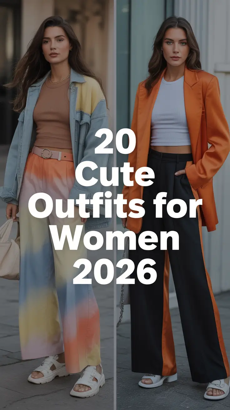 Cute Outfits for Women 2026 — Aesthetic, Comfy & Casual Style Inspo for Every Season