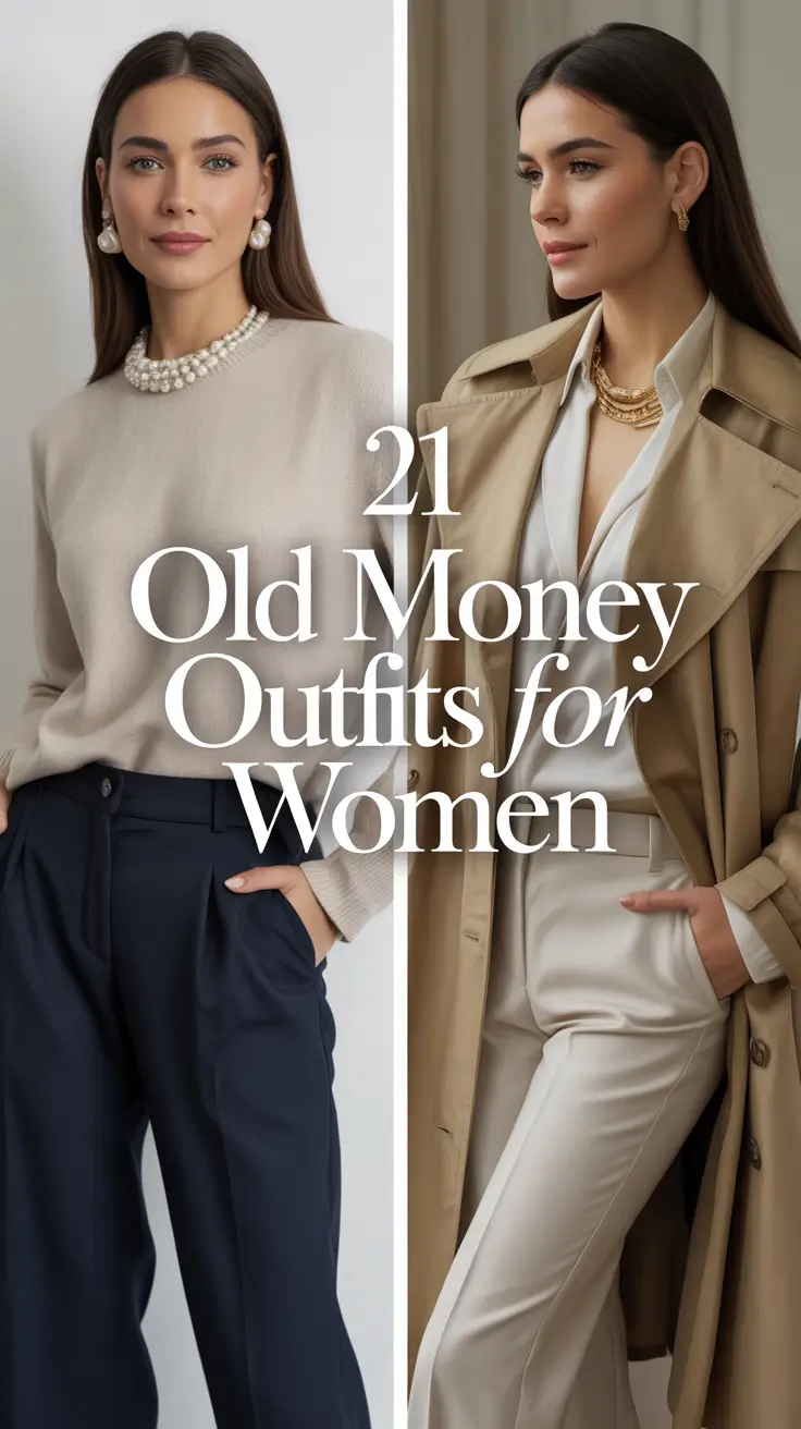 Old Money Outfits for Women 2026: Elegant Looks That Define Timeless Luxury