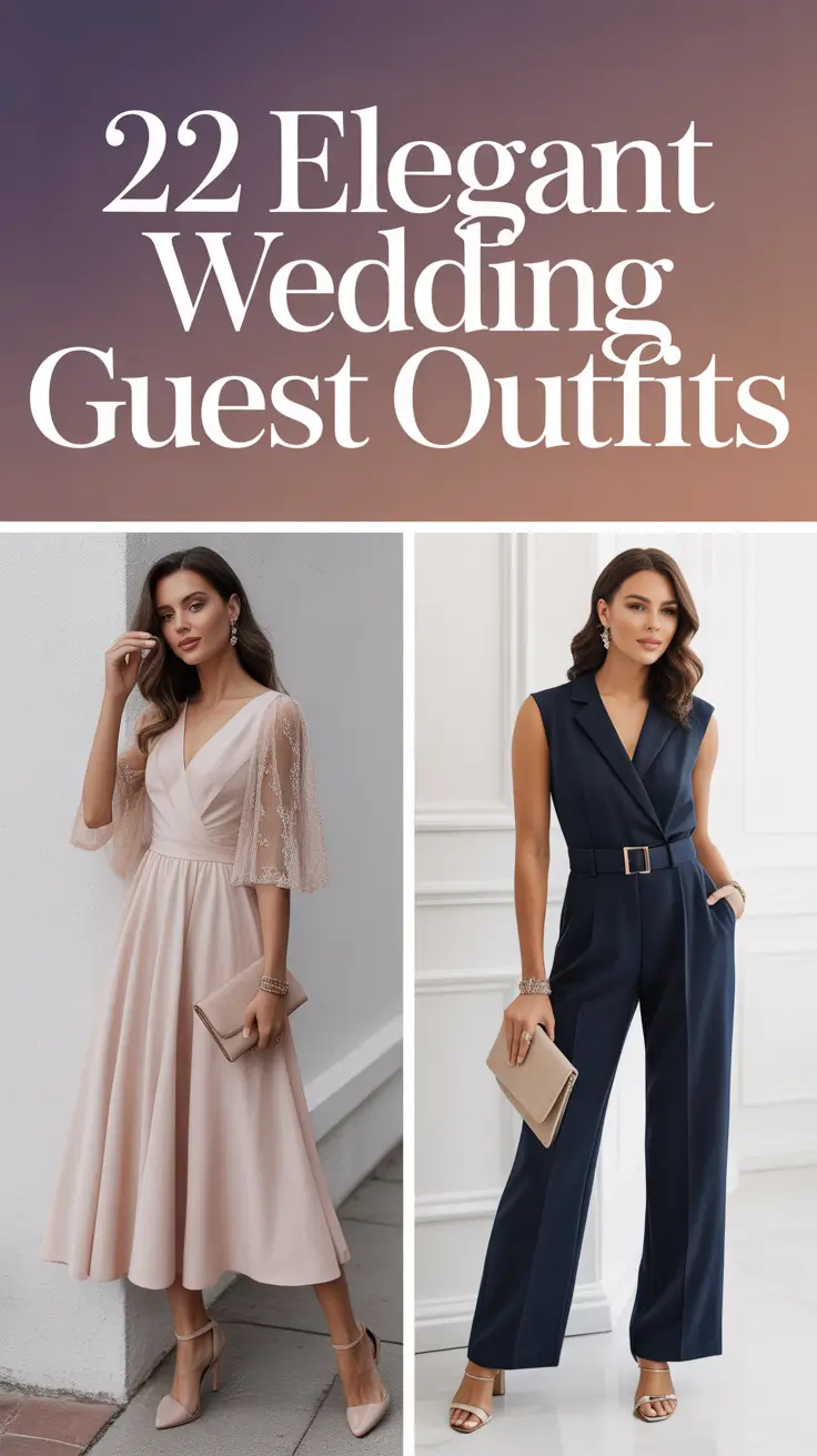 Elegant Wedding Guest Outfits 2026: Timeless Autumn Inspiration for Every Style
