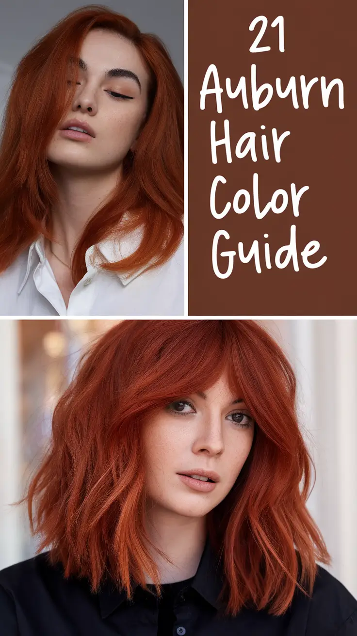Auburn Hair Color 2026 Guide: Soft, Rich, and Copper-Toned Ideas for Every Style