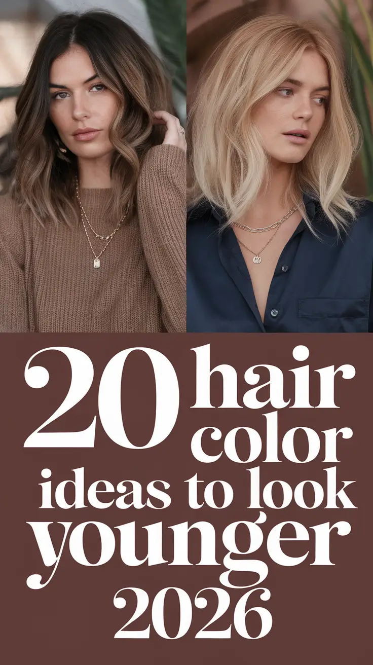 Hair Color Ideas to Look Younger 2026 — Stunning Shades for Brunettes, Blondes & More