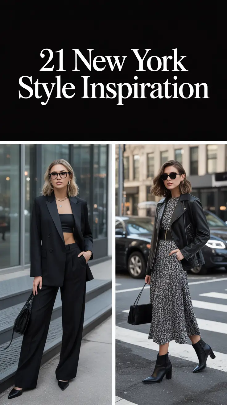 New York Style Inspiration 2026: Outfit Ideas for Every Season — From Rainy Autumn to Winter Street Style