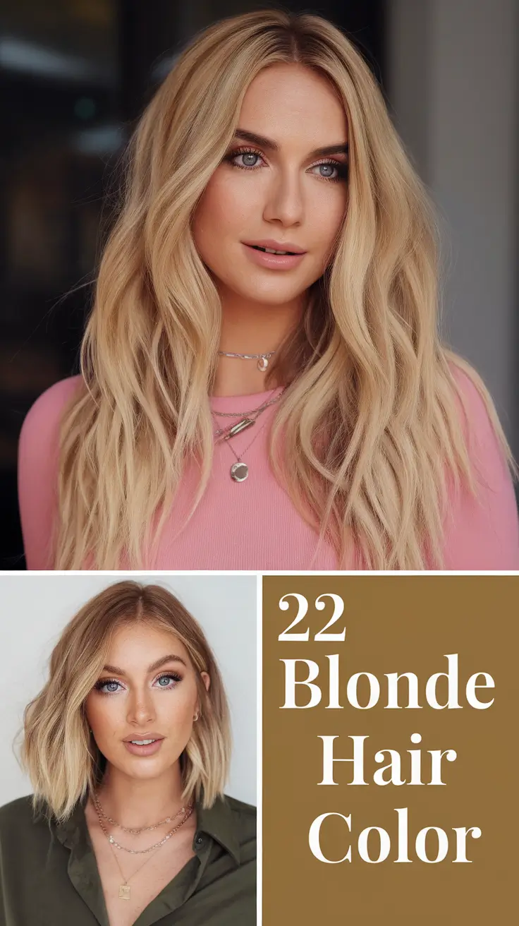 Blonde Hair Color 2026: Fresh Ideas and New Shades of Golden, Platinum & Honey Blondes