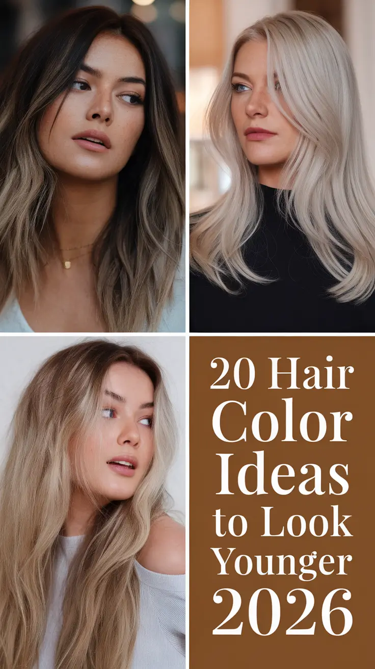 Hair Color Ideas to Look Younger 2026 — Stunning Shades for Brunettes, Blondes & More