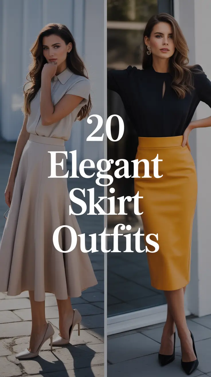 Elegant Skirt Outfits 2026: Timeless Long and Midi Looks for Every Season