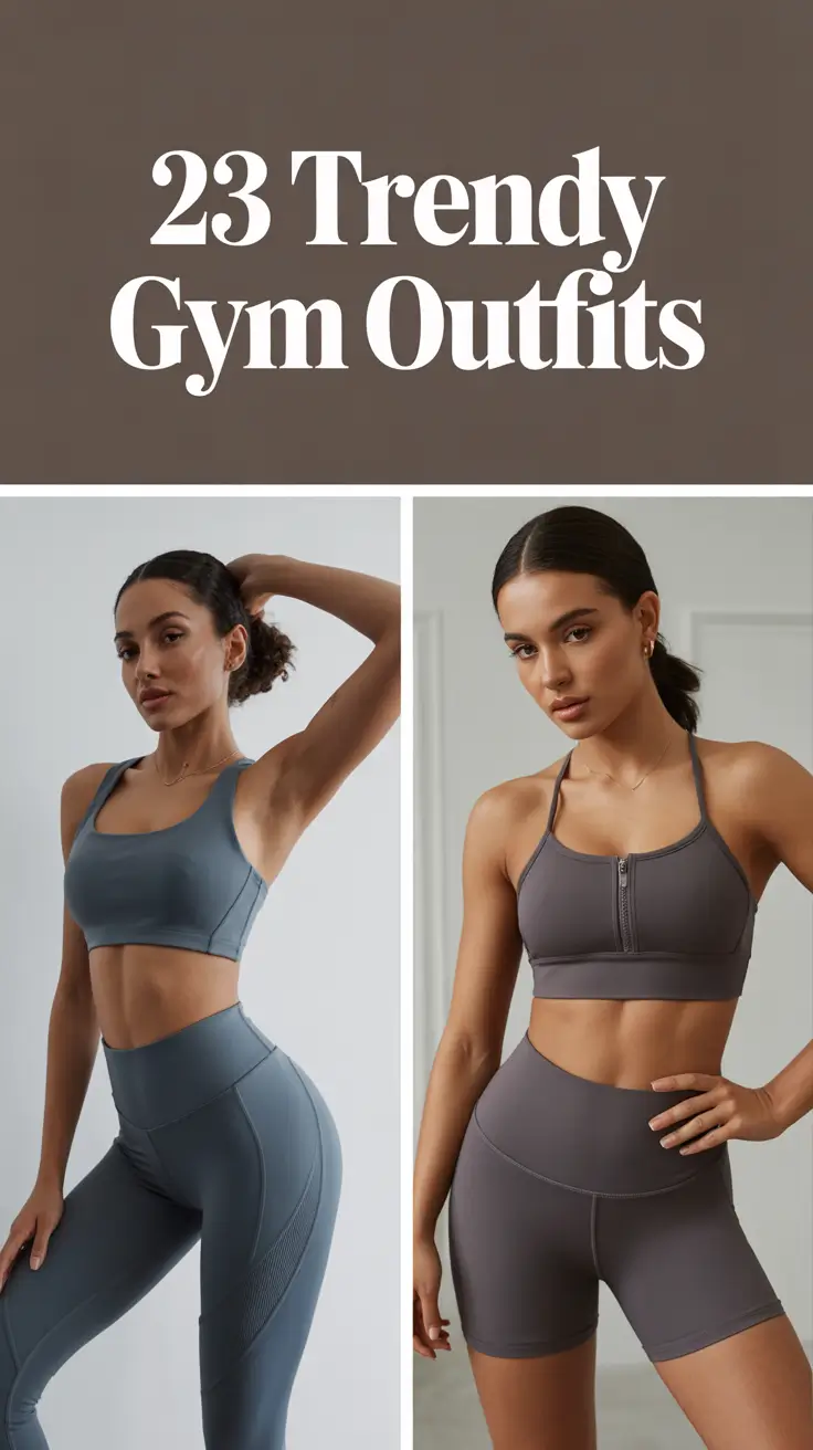 Trendy Gym Outfits 2026: Aesthetic & Cute Activewear Ideas for Women