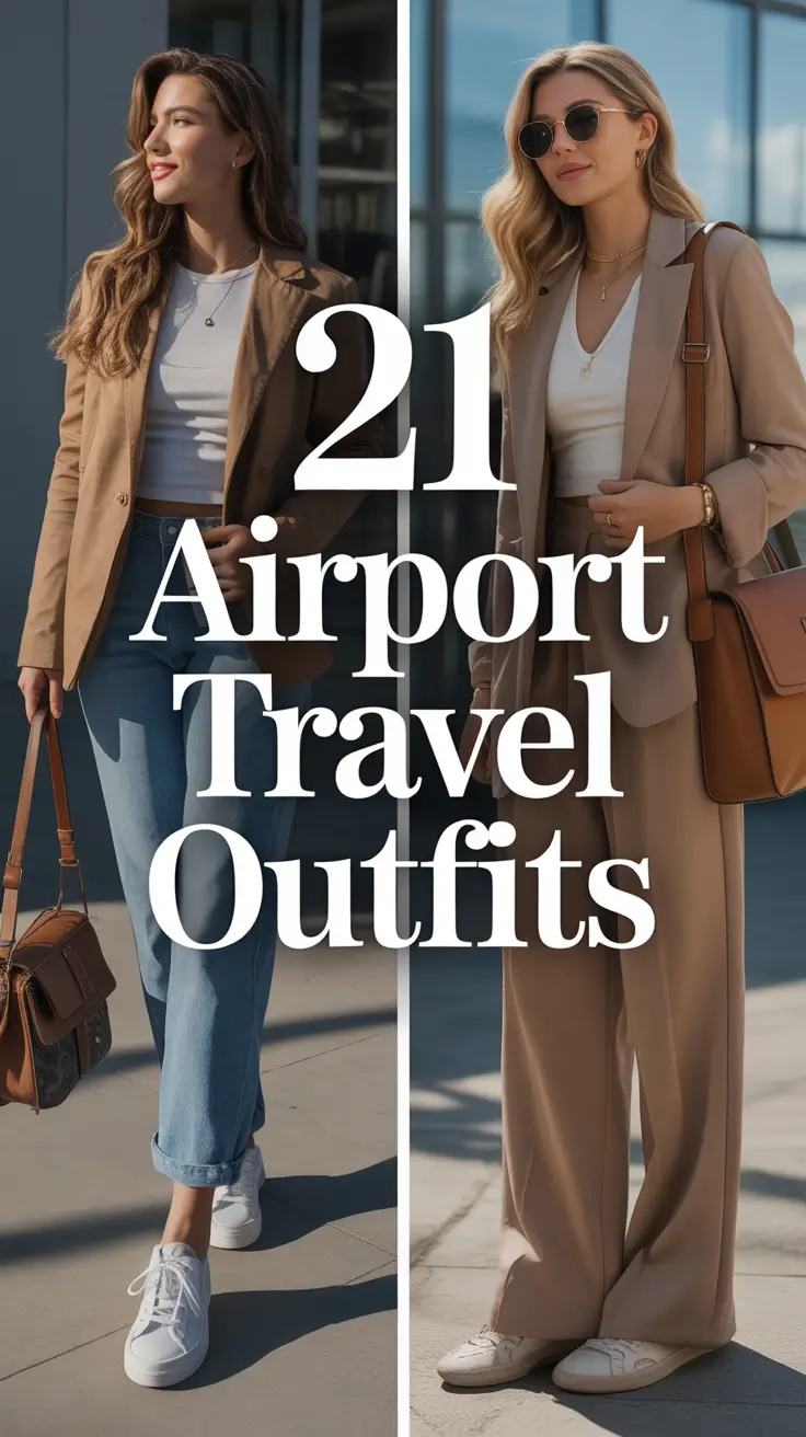 Airport Travel Outfits 2026: Chic, Comfy & Timeless Looks for Europe, Japan, and Beyond