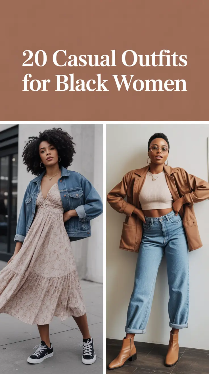 Casual Outfits for Black Women 2026: Classy, Chic, and Effortless Looks for Every Season
