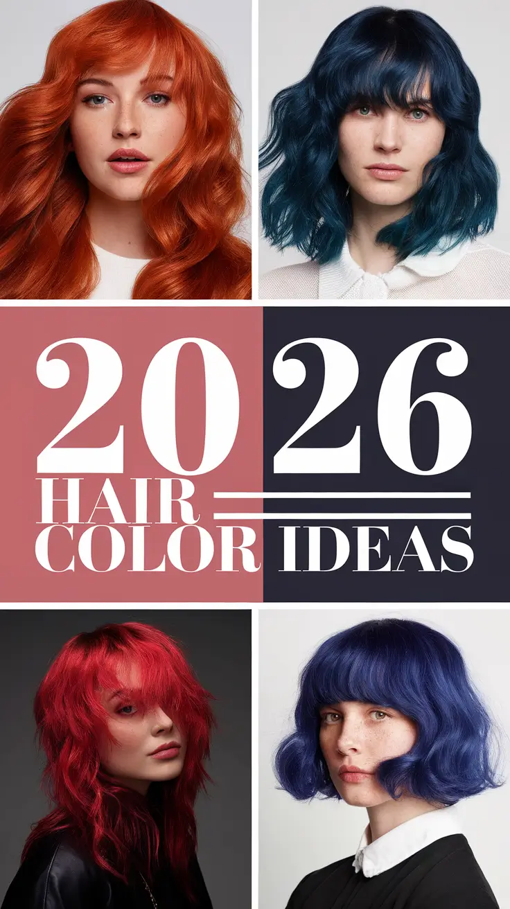 2026 Hair Color Ideas: Fresh Blonde, Brunette & Brown Tones You’ll Want to Try Next Year