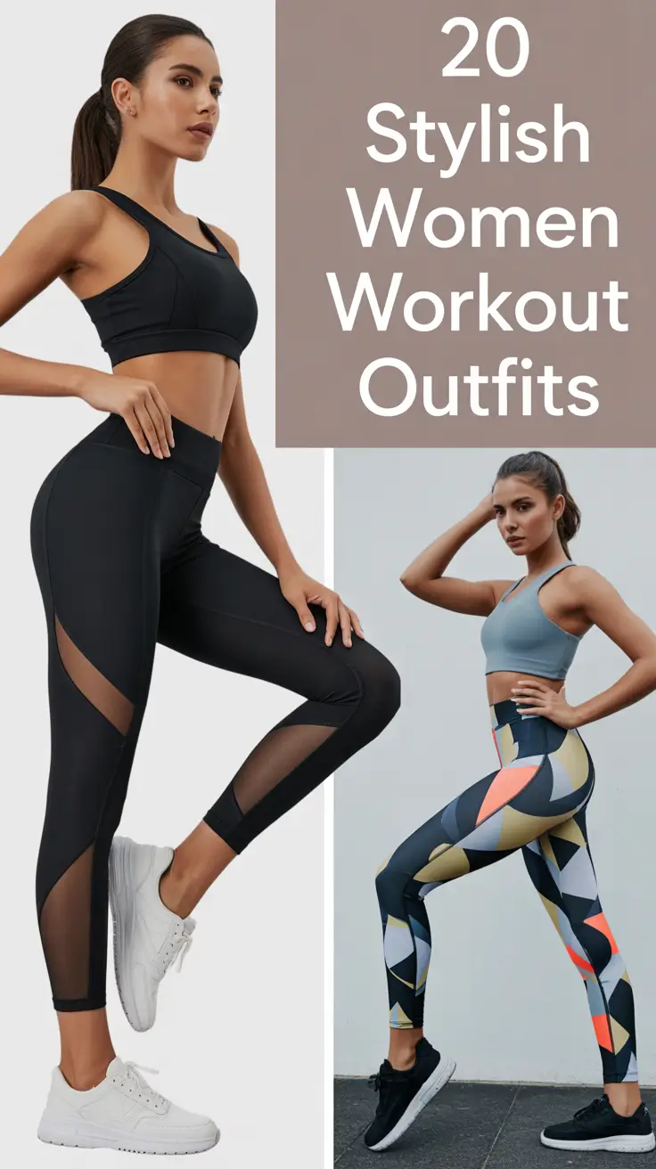 Stylish Women Workout Outfits 2026: Aesthetic Activewear Looks That Redefine Fitness Fashion
