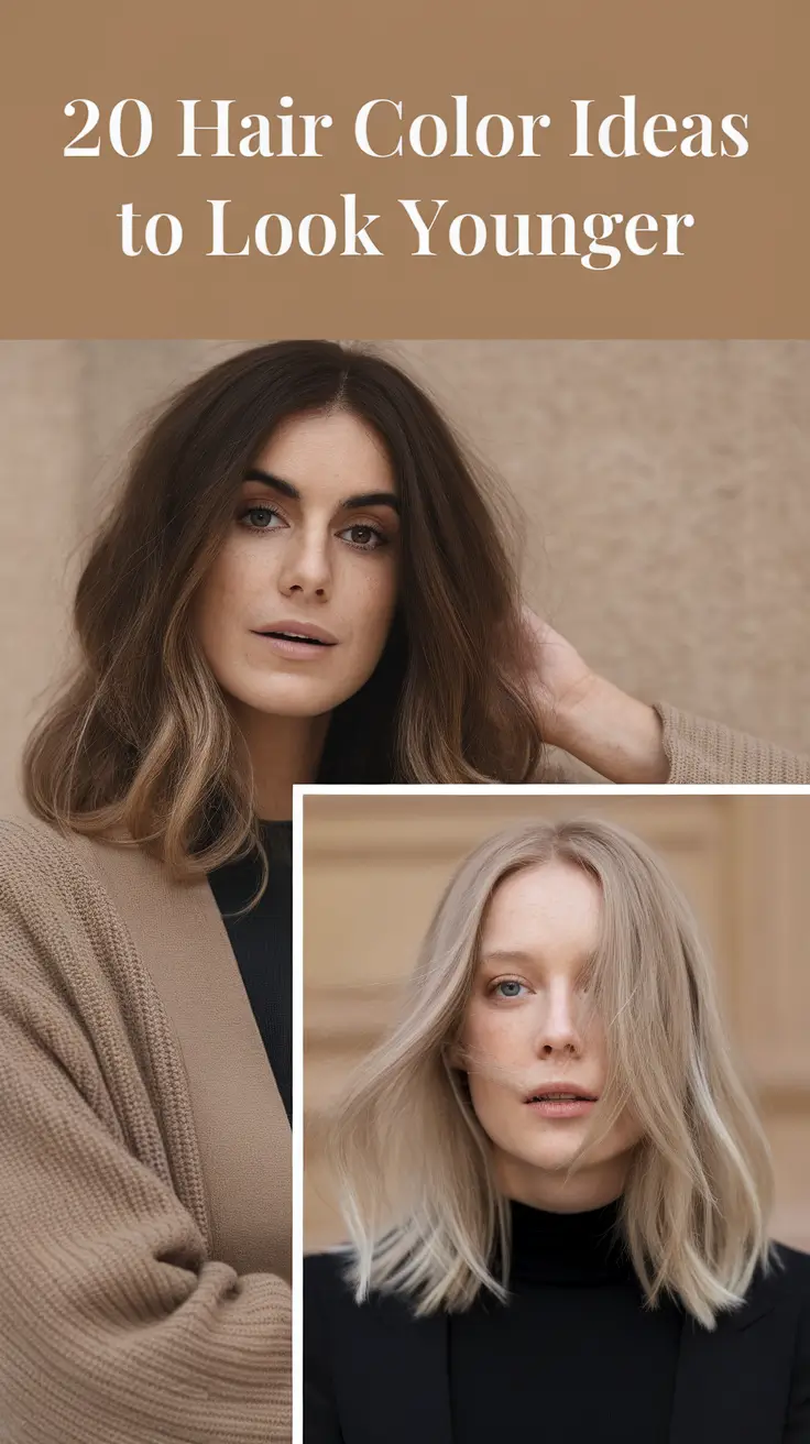 Hair Color Ideas to Look Younger 2026 — Stunning Shades for Brunettes, Blondes & More