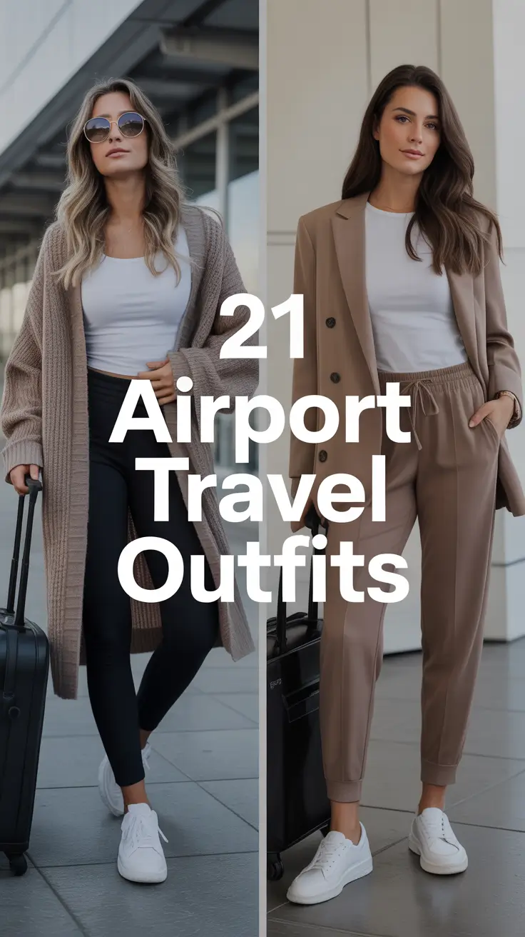 Airport Travel Outfits 2026: Chic, Comfy & Timeless Looks for Europe, Japan, and Beyond