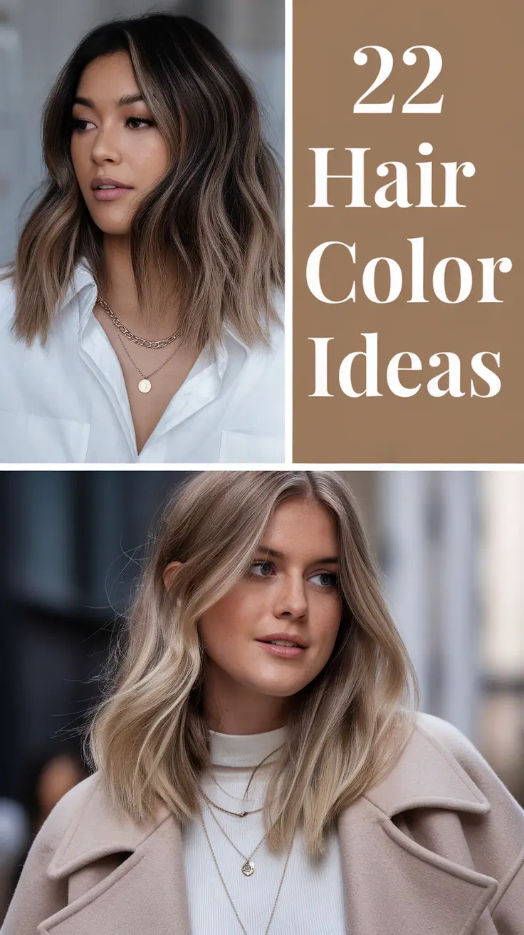 2026 Hair Color Ideas: Fresh Blonde, Brunette & Brown Tones You’ll Want to Try Next Year