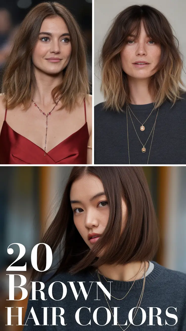 Brown Hair Colors 2026: The Most Beautiful Shades from Espresso to Honey