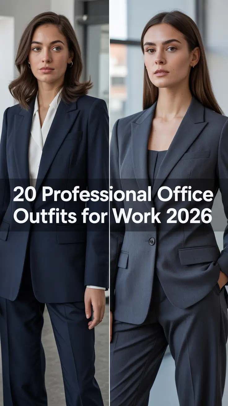 Professional Office Outfits for Work 2026: Smart, Stylish & Effortlessly Classy Looks for Women