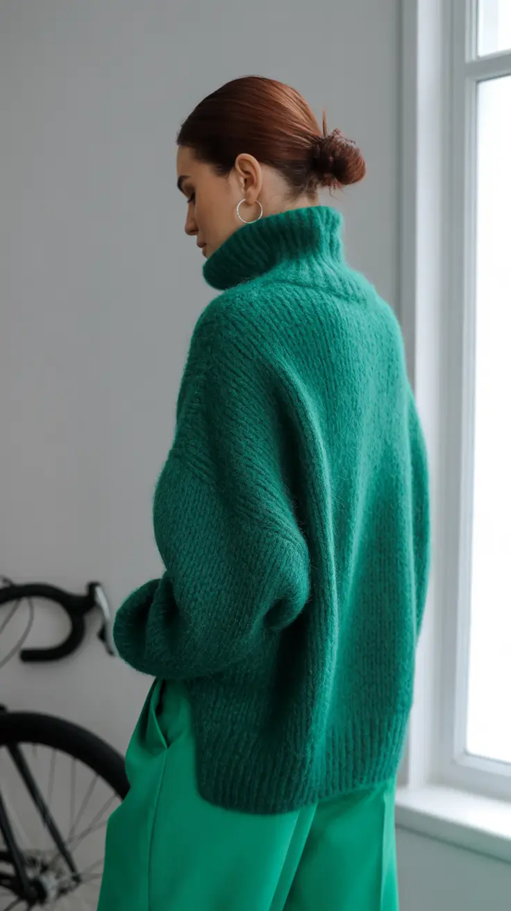 Sweater outfit ideas 2026 Emerald Energy