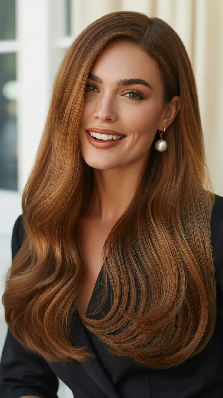 Top haircuts 2026 Golden Luxe Long Layers