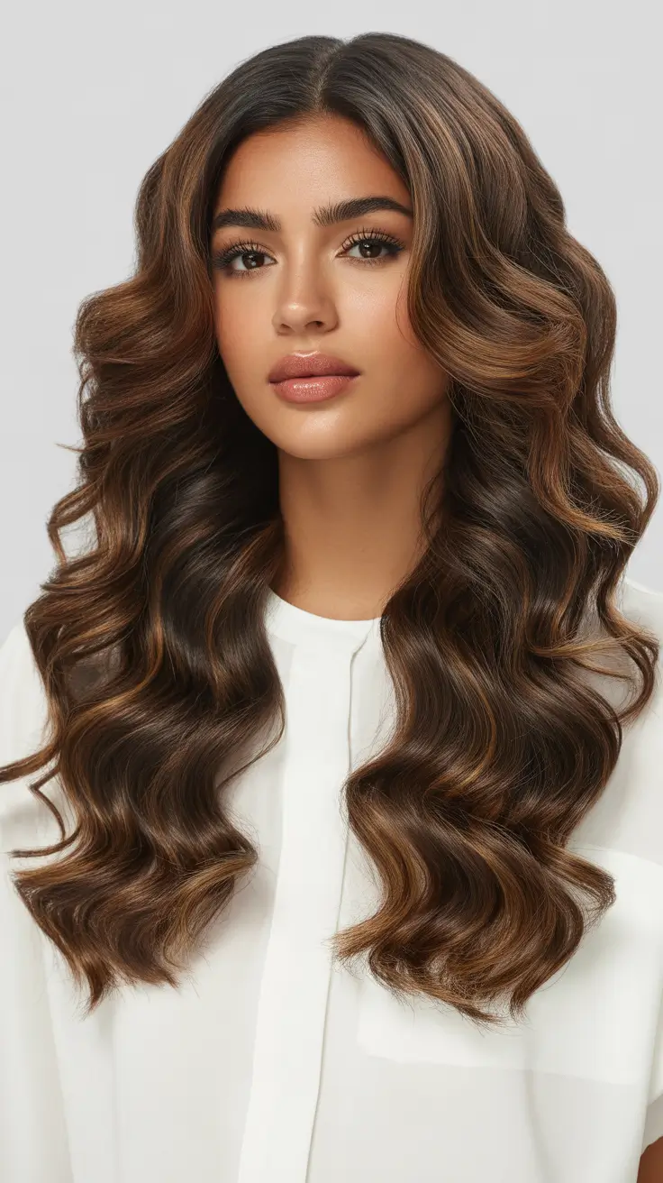 Top haircuts 2026 Golden Mocha Curls