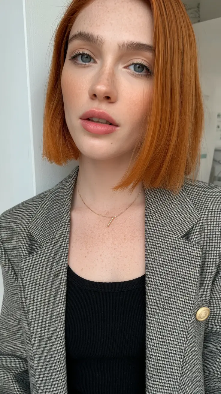 Top haircuts 2026 Copper Precision Bob