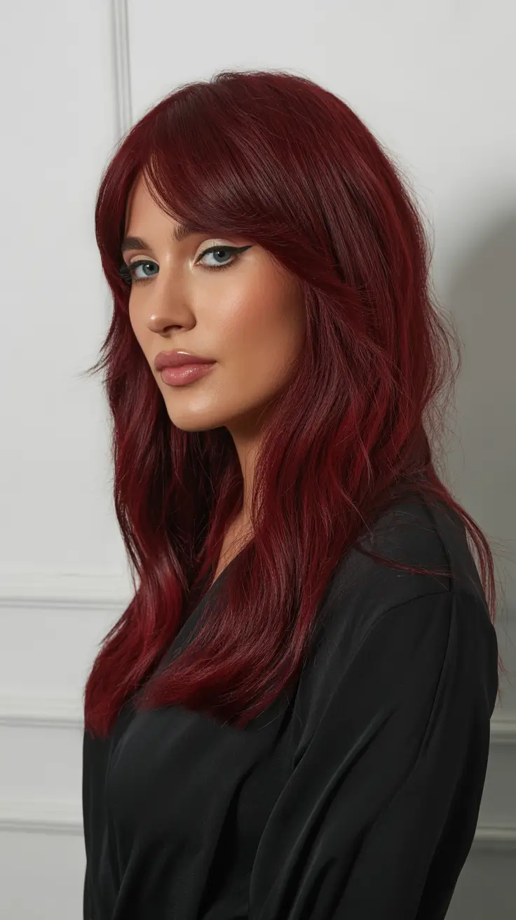 Top haircuts 2026 Crimson Shag Revival