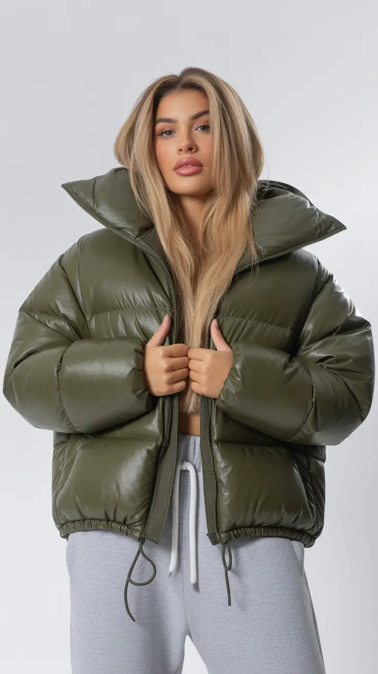 warm outfit for cold weather ideas 2026 Khaki Calm: Street-Ready Comfort
