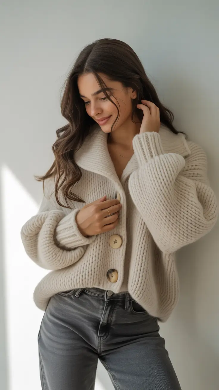 Women business casual outfits for work 2026 Soft Knit Sophistication