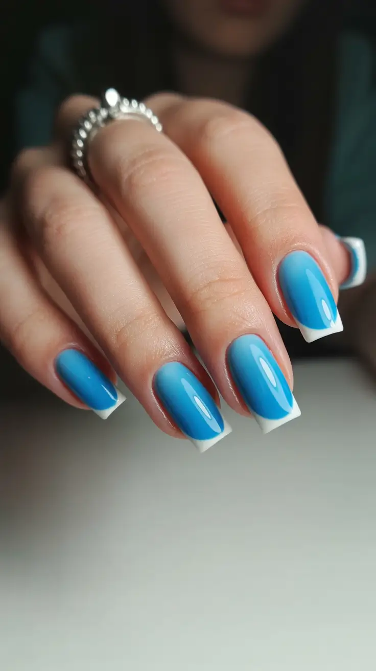 best acrylic nails 2026 Ocean Fade