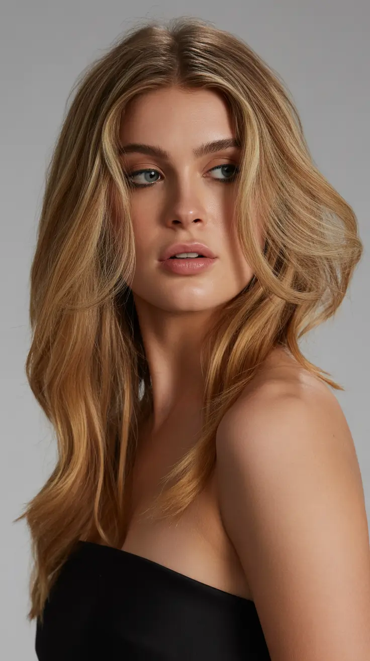 Best straight hairstyles 2026 Soft Layered Straight with Natural Volume