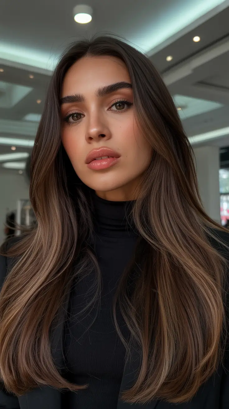 chic mid length haircuts 2026 Elegant Length with Subtle Face Framing