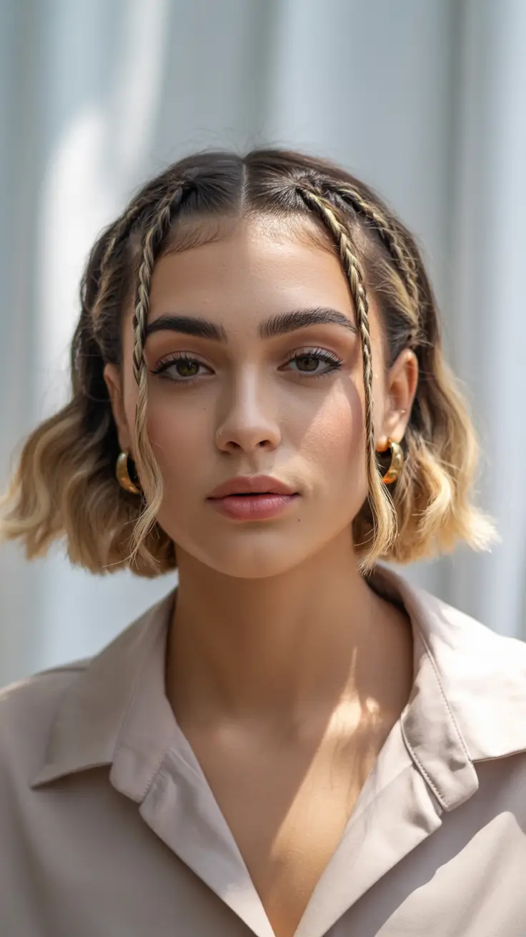 Cute and easy hairstyles 2026 Mini Braids Wavy Bob