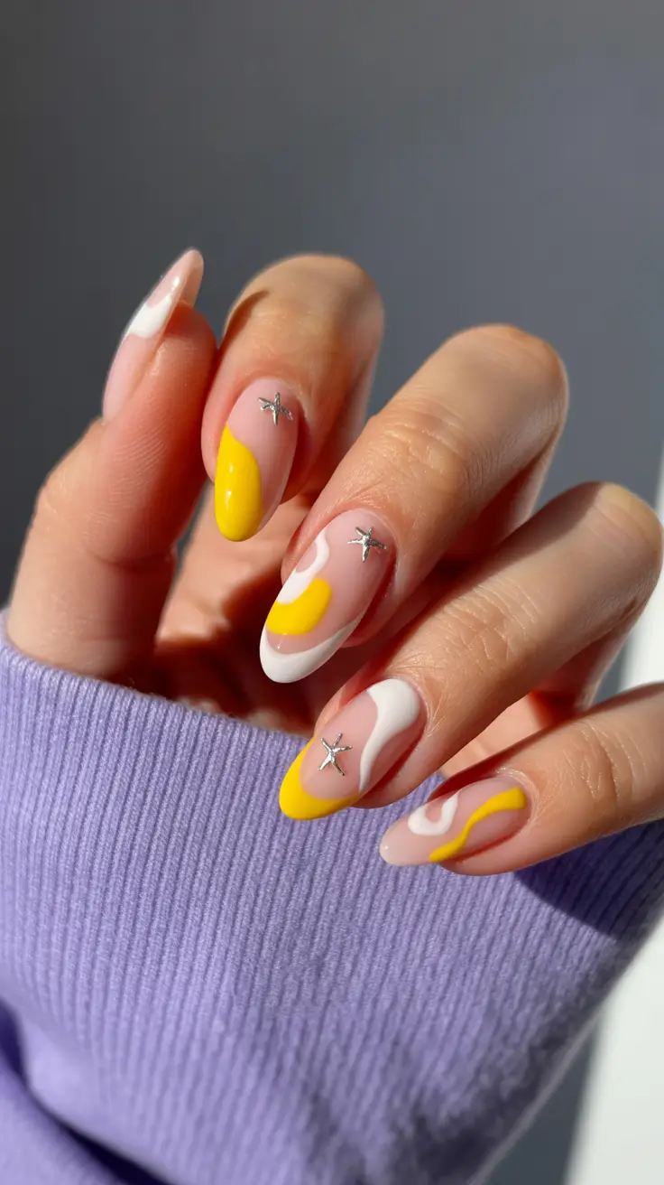 cute pastel nails 2026 Sky Blue Pastel Polish