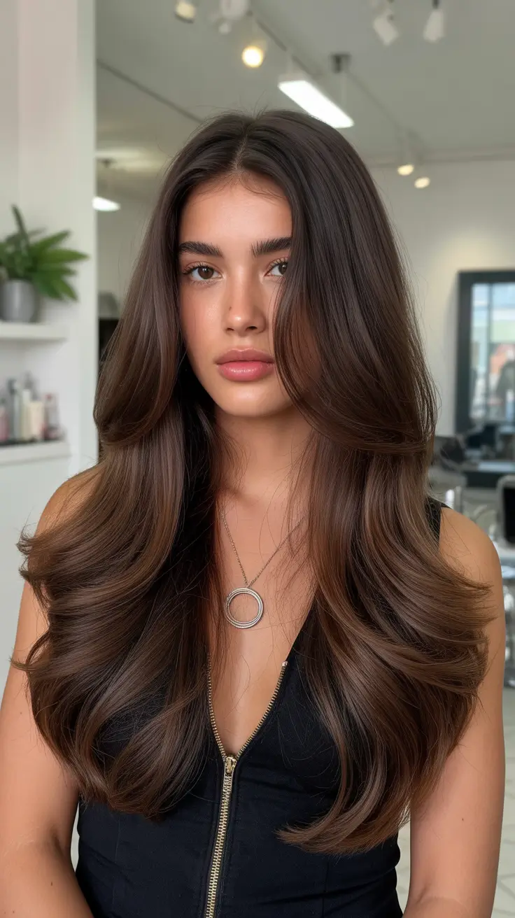 Easy haircuts for long hair 2026 Butterfly Layers With a Modern Twist